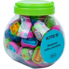 Точилка з контейнером Joy, асорті K21-369 Kite