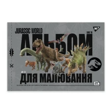Альбом для малювання, А4 20 арк. 100г/м2, скоба з перфорацією, 