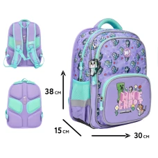Рюкзак шкільний YES S-72 Minecraft Pinky 38*30*15см., 550012