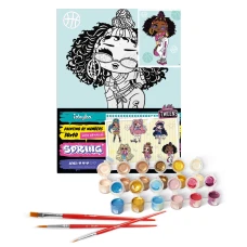 Набір для розпису по номерах для дітей "L.O.L. Surprise! Tweens Hoops Cutie" 30х40см., KHO6285