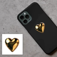 Наліпки 3D-стікер "Golden Heart" SX-291 Tattooshka
