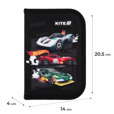 Набір рюкзак + пенал + сумка для взуття Kite SET_HW25-555S Hot Wheels