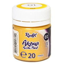 Акрил Золото, 20 мл, 850101 RUDIX