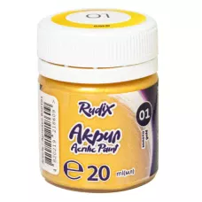 Акрил Золото, 20 мл, 850101 RUDIX