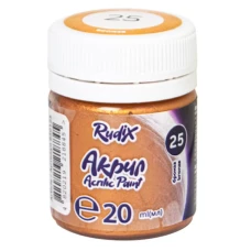 Акрил матовий Бронза, 20 мл, 850125 RUDIX