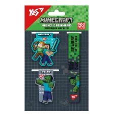 Закладки магнітні YES "Minecraft", 3 шт, 708347