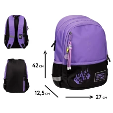 Рюкзак шкільний YES T-113 "Lilac Cubes" 42*27*12,5см., 559966