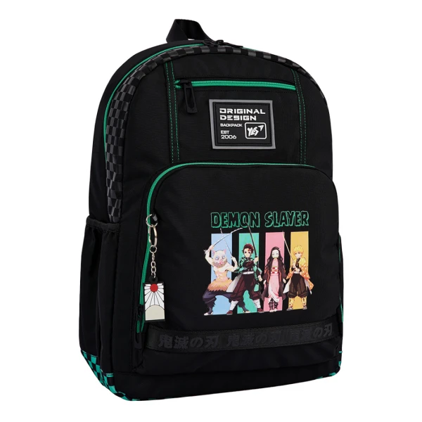 Рюкзак шкільний YES T-115 "Demon Slayer Tanjiro" 41,5*30*14см., 550002