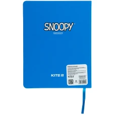 Щоденник шкільний, тверда обкл. PU, Snoopy SN22-264 Kite