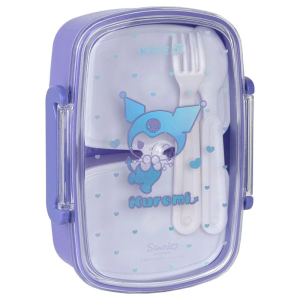 Ланчбокс з наповненням 750 мл, Kuromi HK25-181 Kite
