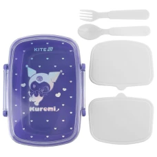 Ланчбокс з наповненням 750 мл, Kuromi HK25-181 Kite