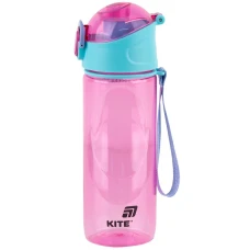 Пляшечка для води, 530 мл, рожева, K25-400-1 Kite