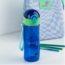 Пляшечка для води, 530 мл, синя, K25-400-3 Kite
