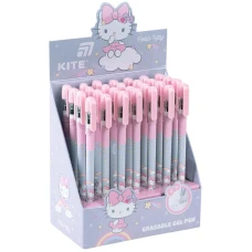 Ручка гелева "пиши-стирай", синя Hello Kitty HK25-068 Kite