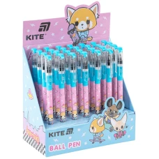 Ручка кулькова, 0,5мм. синя Aggretsuko AR25-032 Kite