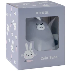 Скарбничка Kite Grey Bunny K25-498-8