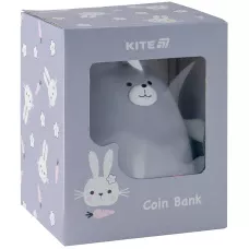 Скарбничка Kite Grey Bunny K25-498-8