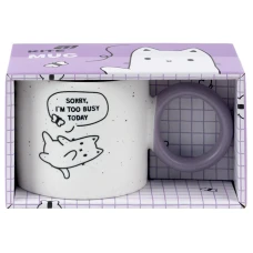 Чашка 370 мл. Busy cat K25-220-1 Kite