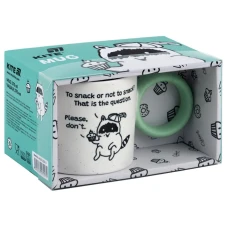 Чашка 370 мл. Cupcake racoon K25-220-3 Kite