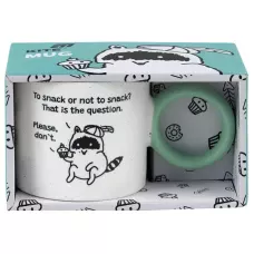 Чашка 370 мл. Cupcake racoon K25-220-3 Kite