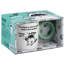 Чашка 370 мл. Cupcake racoon K25-220-3 Kite
