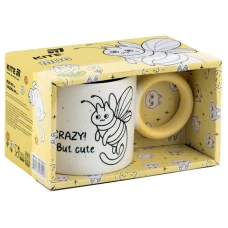 Чашка 370 мл. Crazy cat K25-220-5 Kite
