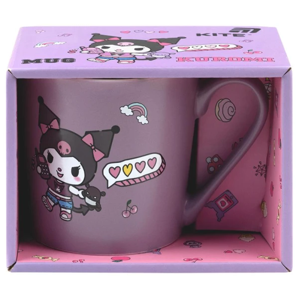 Чашка 400 мл, Kuromi HK25-216-1 Kite