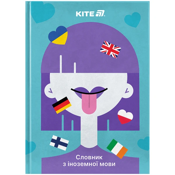 Словник з іноземної мови, 60 арк., Girl, K25-407-1 Kite