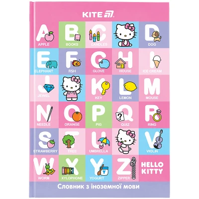 Словник з іноземної мови, 60 арк., Hello Kitty, HK25-407-1 Kite