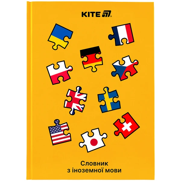 Словник з іноземної мови, 60 арк., Puzzle, K25-407-3 Kite