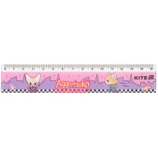 Лінійка пластикова, 15см. Aggretsuko AR25-090 Kite