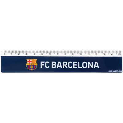 Лінійка пластикова, 15см. FC Barcelona BC25-090 Kite