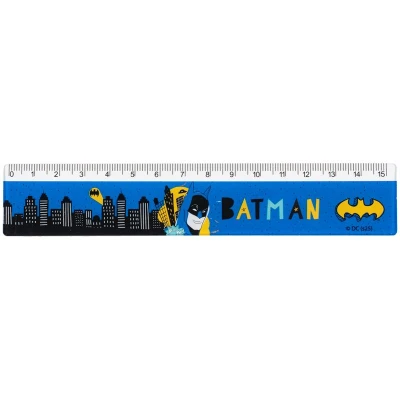 Лінійка пластикова, 15см. DC Comics DC25-090 Kite