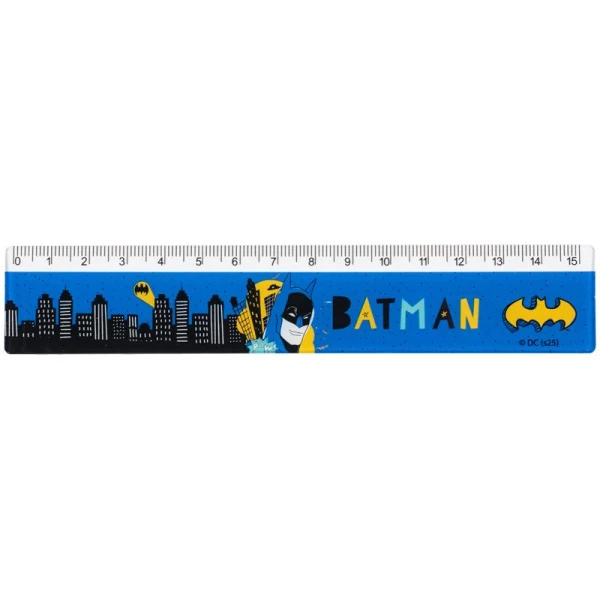 Лінійка пластикова, 15см. DC Comics DC25-090 Kite