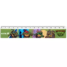 Лінійка пластикова, 15см. Ninja Turtles NT25-090 Kite