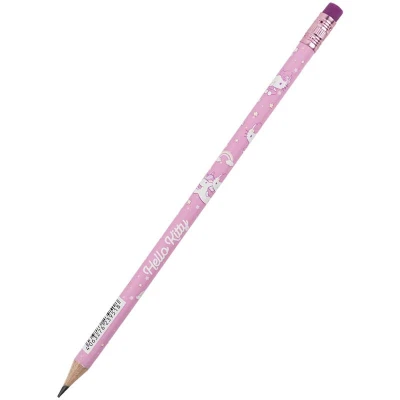 Олівець графітний з гумкою Hello Kitty, 36шт., туба, HK25-056 Kite