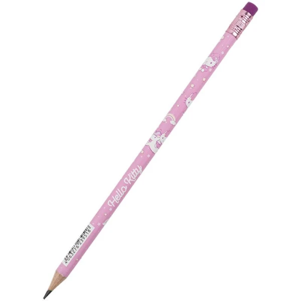 Олівець графітний з гумкою Hello Kitty, 36шт., туба, HK25-056 Kite
