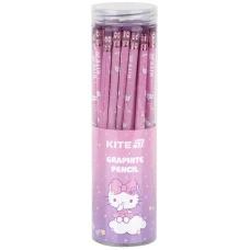 Олівець графітний з гумкою Hello Kitty, 36шт., туба, HK25-056 Kite