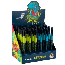 Ручка кулькова Kite EasyStart, Skate, 0,7 мм. синя, K25-099-1