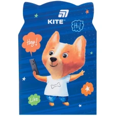 Блокнот м'яка обкл., 48 арк. кліт., Hey Fox K25-461-3 Kite
