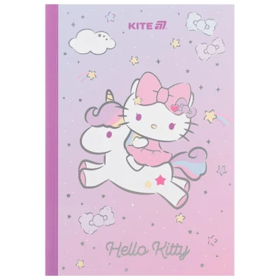 Блокнот м'яка обкл. А5, 40 арк., клітинка, Hello Kitty HK24-091-1 Kite