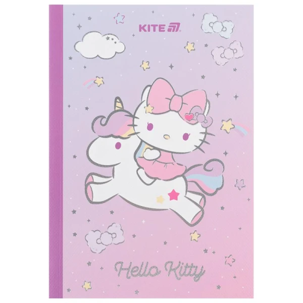 Блокнот м'яка обкл. А5, 40 арк., клітинка, Hello Kitty HK24-091-1 Kite