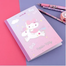 Блокнот м'яка обкл. А5, 40 арк., клітинка, Hello Kitty HK24-091-1 Kite