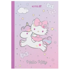 Блокнот м'яка обкл. А5, 40 арк., клітинка, Hello Kitty HK24-091-1 Kite