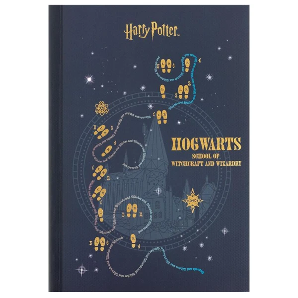 Блокнот м'яка обкл. А5, 40 арк., клітинка, Harry Potter HP24-091 Kite