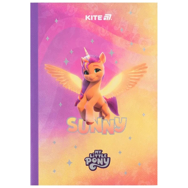 Блокнот м'яка обкл. А5, 40 арк., клітинка, My Little Pony LP24-091 Kite