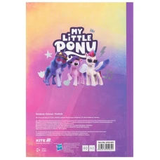 Блокнот м'яка обкл. А5, 40 арк., клітинка, My Little Pony LP24-091 Kite
