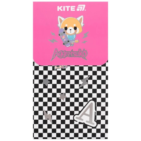 Блокнот на магніті, 60 арк., клітинка, Aggretsuko AR24-092 Kite