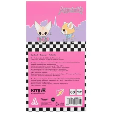 Блокнот на магніті, 60 арк., клітинка, Aggretsuko AR24-092 Kite