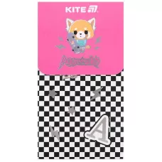 Блокнот на магніті, 60 арк., клітинка, Aggretsuko AR24-092 Kite